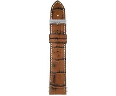 Zeppelin rudas odinis dirželis 20 mm