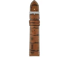 Zeppelin rudas odinis dirželis 20 mm