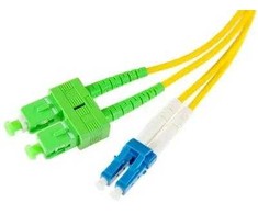 Oem FIBER OPTIC PATCHCORD SM 1M DUPLEX 9/125, SC/APC-LC/UPC 3MM
