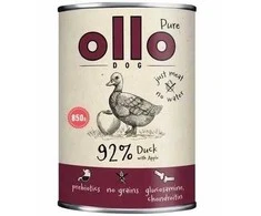 OLLO Pure antiena with apple – drėgnas ėdalas šunims – 850g