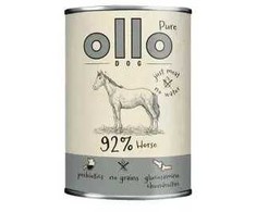 OLLO Pure Arklys – šlapias šunų maistas – 400g