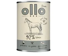 OLLO Pure Arklys Mono – šlapias šunų maistas – 850g