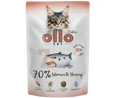 OLLO Cat No. 7 lašiša and shrimp - wet cat food - 85g