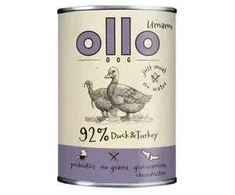OLLO Umami antiena and kalakutiena – drėgnas ėdalas šunims – 850g