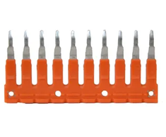 Onka Elektrik T0-1923-1060104 Šukinis tiltelis MRK ir OPK 1,5mm2 oranžinis 10 laukų, T0-1923-1060104