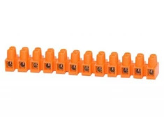 Onnline Gnybtų blokas 12T.6MM2 ORANŽINĖ. INTERNETU