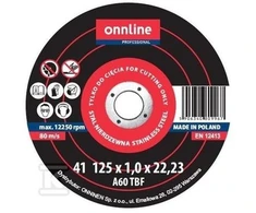 Onnline INOX SHIELD 125X1.0X22