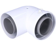Onnline ALUKNĖS JUNGIMAS PP-AL 87°DN80/125 USZ.ONNLIN