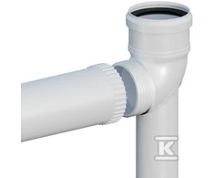 Onnline KOL.PP SKR.87°DN80 PODS.L500 USZ.ONNLIN