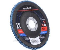 Onnline LAMELINIS DISKAS PLIENAS/INOX 125X22 GR.60