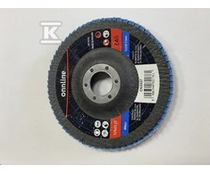 Onnline LAMELINIS DISKAS PLIENAS/INOX 125X22 GR.40