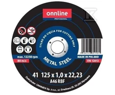 Onnline Plieninis skydas 125X1,0X22