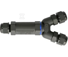 Opatówek Elektro-Plast Hermetiška kabelio jungtis 3x2,5mm2 16A 250V IP68 tee SPNTY 325 39.327