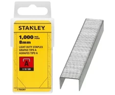 Plieninės kabės 1-TRA205T 8 mm STANLEY