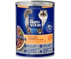 Maisto produktai - OptiVital Sterile Chunks kalakutiena in Gravy 415g
