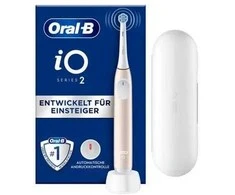 Oral-B 2 iO Suaugusiems Vibruojantis dantų šepetėlis Rožinė, Balta
