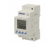 ORNO elektroninis programuotojas DIN bėgeliui OR-PRE-433