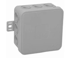 Orno Puszka CLICK skirstomoji dėžutė, IP54, 12 įėjimų, 75x75x41mm, pilka