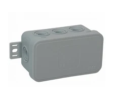 Orno Puszka CLICK skirstomoji dėžutė, IP54, 8 įvadai, 80x45x41mm, pilka
