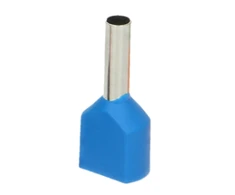 Orno Tulejka Dvigubai izoliuota mova, maksimalus skerspjūvis 1,5 mm², varinės movos ilgis 8 mm, 25 vnt. lizdinė plokštelė.