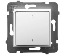 Ospel ARIA dvipolinė jungtis balta LP- 11U / m / 00