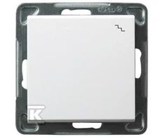 Ospel Sonata vienaukštė jungtis 16AX IP20 balta (LPG- 3R / m / 00)