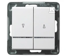 Ospel Sonata 10AX 2200W aknelinė jungtis su baltu apšvietimu (LP- 7RS / m / 00)
