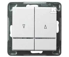 Ospel Sonata 10AX 2200W aknelinė jungtis su baltu apšvietimu (LP- 7RS / m / 00)