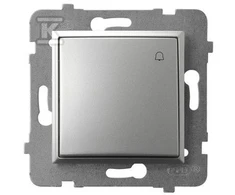 Ospel ARIA mygtukas / varpas / sidabras LP-6U / m / 18
