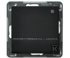 Ospel Sonata 16AX IP20 sankirta su juodu metaliniu apšvietimu (LP-4RS / m / 33)