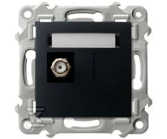 Ospel Ospel Szafir GPA-1ZF/m/33 F tipo antenos lizdas, vienas, juodas metalinis
