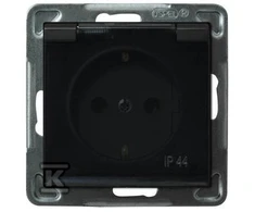 Ospel Sonata lizdas šeriai schuko dūmo girnelės juoda metalo (GPH- 1RS / m / 33)