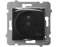 Ospel GN.1-KR.Z/U IP44 TRANS.Juodas M.ARIA