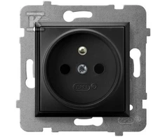 Ospel ARIA Vieno lizdo su juodu metaliniu GP- 1UZ / m / 33