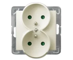 Ospel Dvigubo įspaudimo lizdas 16A (GP- 2YRZP / m / 27)