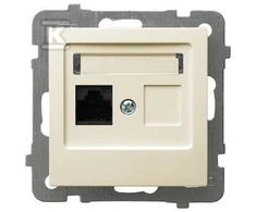 Ospel GN.KOMPIUTERIS.1-KR.KAT.5E MMC ECRU AS