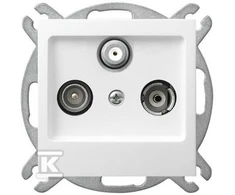 Ospel antenos lizdas AS RTV-DATA galutinis baltas (GPA-GD/m/00)