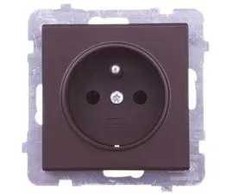 Ospel GP-1RZ/m/40 SONATA Vieno lizdo su/be lizdo, šokolado metalo spalvos GP-1RZ/m/40