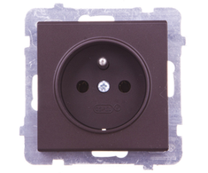 Ospel GP-1RZ/m/40 SONATA Vieno lizdo su/be lizdo, šokolado metalo spalvos GP-1RZ/m/40