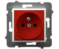 Ospel GP-1UZD/m/00/22 ARIA Viengubas lizdas su/be DATA, baltas GP-1UZD/m/00/22