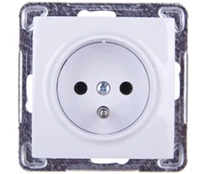 Ospel GP-1YZ/m/00 IMPRESJA Viengubas lizdas su/be baltos spalvos GP-1YZ/m/00