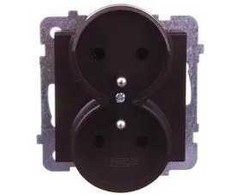 Ospel GP-2RRZ/m/40 SONATA Dvigubas lizdas su šokoladiniu metaliniu GP-2RRZ/m/40