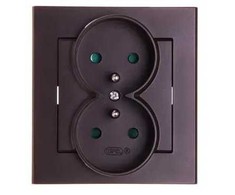 Ospel GP-2RZ/40 SONATA Dvigubas lizdas su/be šokolado spalvos metaliko GP-2RZ/40