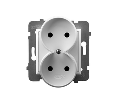 Ospel GP-2UR/m/00 ARIA Dvigubas lizdas, baltas GP-2UR/m/00