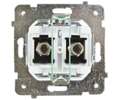 Ospel GPA-2RF/m/75 SONATA F tipo dvigubas antenos lizdas, matinės baltos spalvos GPA-2RF/m/75