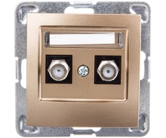 Ospel F tipo Antenos lizdai su dvigubu auksu (GPA-2YF / m / 28)