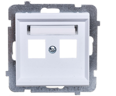 Ospel GPK-2R/p/00 SONATA Dvigubas lizdo korpusas, baltas GPK-2R/p/00
