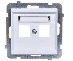 Ospel GPK-2R/p/00 SONATA Dvigubas lizdo korpusas, baltas GPK-2R/p/00