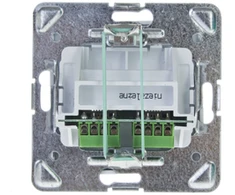 Ospel GPT-2YN/m/00 IMPRESJA Dvigubas telefono lizdas RJ11 nepriklausomas baltas GPT-2YN/m/00