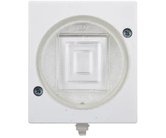 Ospel ŁNH-1L/00 LAMBDA Vienas hermetiškas jungiklis IP44 balta ŁNH-1L/00